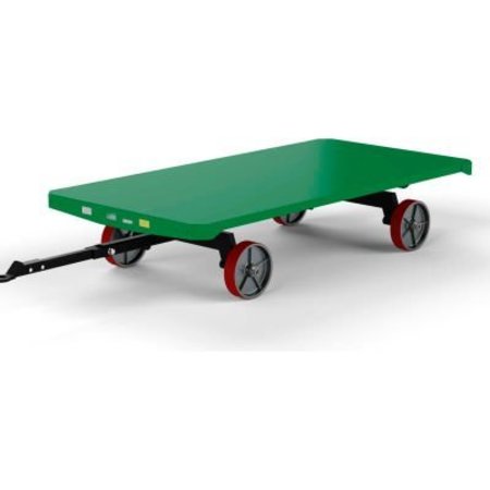 VALLEY CRAFT Valley CraftÂ Pre-Configured Trailer - 96 x 48 - Poly Wheels - Ring & Pintle F83995